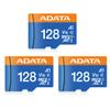 ADATA Premier 128GB 3-Pack MicroSDHC/SDXC UHS-I Class 10 V10 A1 Memory Card with Adapter Read up to 100 MB/s (128GB 3 Pack) view 1