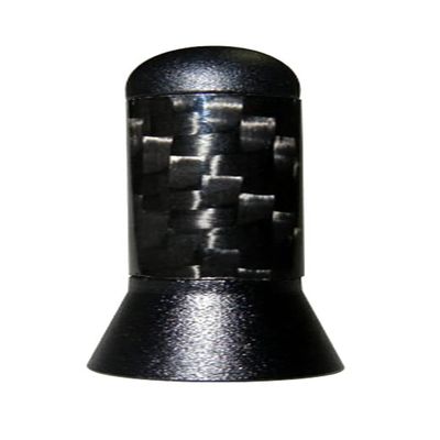 VMS RACING 1.38 inch 35mm Black Real Carbon Fiber CNC Machined Billet Aluminum Antenna Compatible with BMW Motorcycle K1600GT K1600GT R1200RT