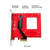 Ableconn PEXU3-132 NVMe 2.5-inch U.3 SSD PCIe 4.0 x4 SFF-TA-1001 Carrier Adapter Card - U.3 to PCIe 4.0 view 2