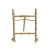 Antique Gold Bamboo Easel 3 Sizes Tabletop Stand Style Metal Tripod Brass Table Picture Frame Card Holder Dish Plate Desktop Calendar Cookbook Stand view 2