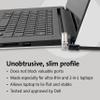 Kensington Slim N17 2.0 Keyed Dual Head Laptop Lock for Wedge-Shaped Slots (K60508WW) view 3