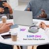 AVLT USB C Speakerphone Hub 360 Omnidirectional Sound Conference Microphone PD 85W Charging, 5Gbps Data Speed, External 4K HDMI Display Support, Portable and Space Saving for Meetings view 2