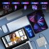 AVLT USB C Speakerphone Hub 360 Omnidirectional Sound Conference Microphone PD 85W Charging, 5Gbps Data Speed, External 4K HDMI Display Support, Portable and Space Saving for Meetings view 4