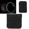Lens Filter Case, Lens Filter Storage Bag, Lens Filter Pouch Camera Lens Filter Pouch Anti Shock Soft Nylon Photography Lens Filter Insert Filter Pouch for Filters Up to 82mm view 3