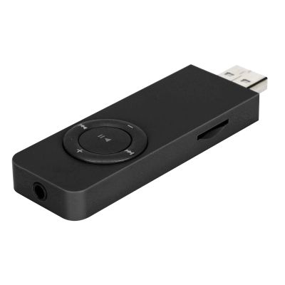 01 02 015 MP3 Player, Portable Media Digital MP3 Music Player Compact for Listening to Music(Black)