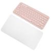 Keyboard Case, Portable Shockproof Keyboard Sleeve Case Stable for Keyboard Storage for Keyboard Carrying(White+Silver) view 4