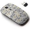 2.4G Wireless Mouse with Cute Pattern Design for All Laptops and Desktops with Nano Receiver - Patterns Sketch Styles Trendy view 1