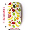 2.4G Wireless Mouse with Cute Pattern Design for All Laptops and Desktops with Nano Receiver - Cartoon Fresh Fruits view 2