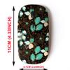 2.4G Wireless Mouse with Cute Pattern Design for All Laptops and Desktops with Nano Receiver - Floral view 2