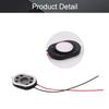 Jutagoss 2Pcs DIY Magnetic Speaker Replacement Tiny Speaker 1W 8 Ohm 20 x 14 x 3mmL x W x H Oval Shape Loudspeaker view 4