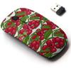 2.4G Wireless Mouse with Cute Pattern Design for All Laptops and Desktops with Nano Receiver - Berries Fresh view 1