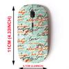 2.4G Wireless Mouse with Cute Pattern Design for All Laptops and Desktops with Nano Receiver - Romantic view 2