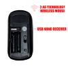 CJCBROES 2.4G Wireless Mouse with Cute Pattern Design for All Laptops and Desktops with Nano Receiver - Blue Law Justice view 3