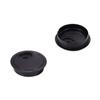 Bettomshin 2.01" Desk Grommet Zinc Alloy 51mm Cable Hole Cover Cord Desk Grommets Arrange Wires Organizer for Home Office Desk Cable Cord Black 4Pcs view 1