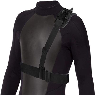 Navitech Adjustable Shoulder Body Strap Harness Mount Strap - Compatible with Lintern Pro LPX-24 4K Action Camera