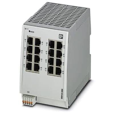 2702908, Ind Ethernet Switch, Managed, 16 RJ45 Ports 10/100/1000 Mbps, 24 VDC, FL Switch 2116