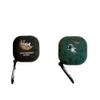 2 PACK Cute Lovely Design Astronaut Style Soft Silicone Protective Case Cover Compatible with Samsung Galaxy Buds 2/Galaxy Buds Pro/Galaxy Buds Live Earphone, PSkin Sleeve with Key Chain (black+green) view 1
