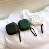 2 PACK Cute Lovely Design Astronaut Style Soft Silicone Protective Case Cover Compatible with Samsung Galaxy Buds 2/Galaxy Buds Pro/Galaxy Buds Live Earphone, PSkin Sleeve with Key Chain (black+green) view 4