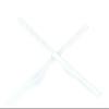 ExactFitt Replacement Temple Ear Socks for Oakley OX3122 OX3125 OX5089 OX5148 Glass Frames (Milky White - 2 Pairs) view 2