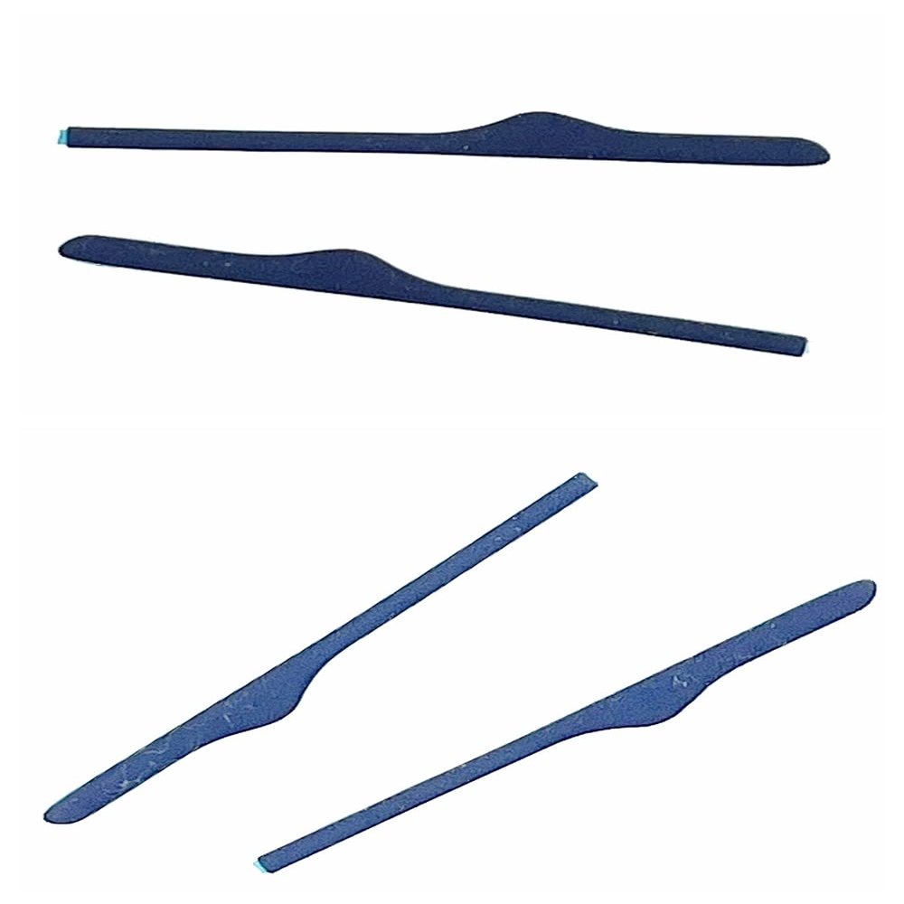 ExactFitt Replacement Temple Ear Socks for Oakley OX3122 OX3125 OX5089 OX5148 Glass Frames (Dark Blue - 2 Pairs), 66mm