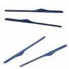 ExactFitt Replacement Temple Ear Socks for Oakley OX3122 OX3125 OX5089 OX5148 Glass Frames (Dark Blue - 2 Pairs), 66mm view 1