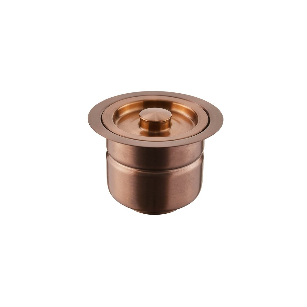 Swiss Madison Well Made Forever SM-KD243RG, 4.5" Stainless Steel Basket Drain in Rose Gold