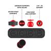 Joby Wavo AIR Mounting Pack, Mic Accessories, Wireless Microphone, Mic Placement, Vlogging, Filmmaking, Interviews, Smartphone, Camera view 2