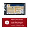 Dual Electronics XNAV267BT 6.2-inch LED Backlit Double DIN Car Stereo with Built-in Navigation | Built-n Bluetooth | Direct USB Control iPhone Devices | CD & DVD Player view 4