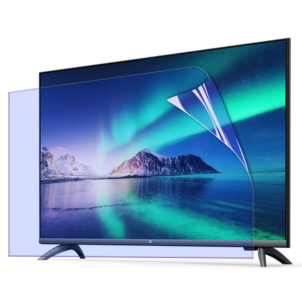 BDSHL TV Screen Protector, Anti-glare/Anti Blue Light/Anti Scratch Filter Film, Make The Light Soft, Relieve Eye Strain Blue Light Blocking Protector Film(HD Version,37 inch 819x460mm)