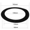 7.5inch/195mm Speaker Cloth Edge Surround Rings Replacement Part for Speaker Repair or DIY 2Pcs,Aicosineg view 3