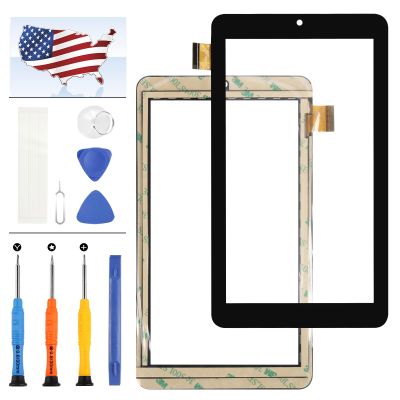 New 7.0" for ONN 100026191 Screen Replacement Tablet PC for ONN 100026191 Touch Screen Digitizer Sensor Full Glass Panel Kits with Free Tools