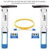 OPSTRAN 40GBASE-LR4 QSFP+ Optical Transceiver Module Compatible with Cisco QSFP-40G-LR4 QSFP-40GE-LR4 Meraki MA-QSFP-40G-LR4 40G QSFP+ LR4 1310nm 10km DDM Duplex LC SMF view 4