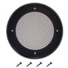 2Pcs 5.5inch /139mm Speaker Grill Mesh Decorative Circle Woofer Guard Protector Cover Audio Accessories Black Cloth Cover,Aicosineg view 4