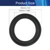 6.5 Inch Speaker Rubber Edge Surround Rings Replacement Parts for Speaker Repair or DIY 4Pcs,Aicosineg view 2