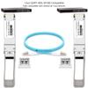 OPSTRAN 40GBASE-SR BiDi QSFP+ Optical Transceiver Module Compatible with Cisco QSFP-40G-SR-BD Meraki MA-QSFP-40G-SR-BD 40GBASE-SR Bi-Directional MMF 832nm - 918nm 150m Duplex LC view 4