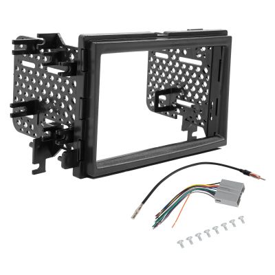 Car Radio Stereo Double Din Dash Kit W/harness For Ford F250/F350/F450/F550 05-07