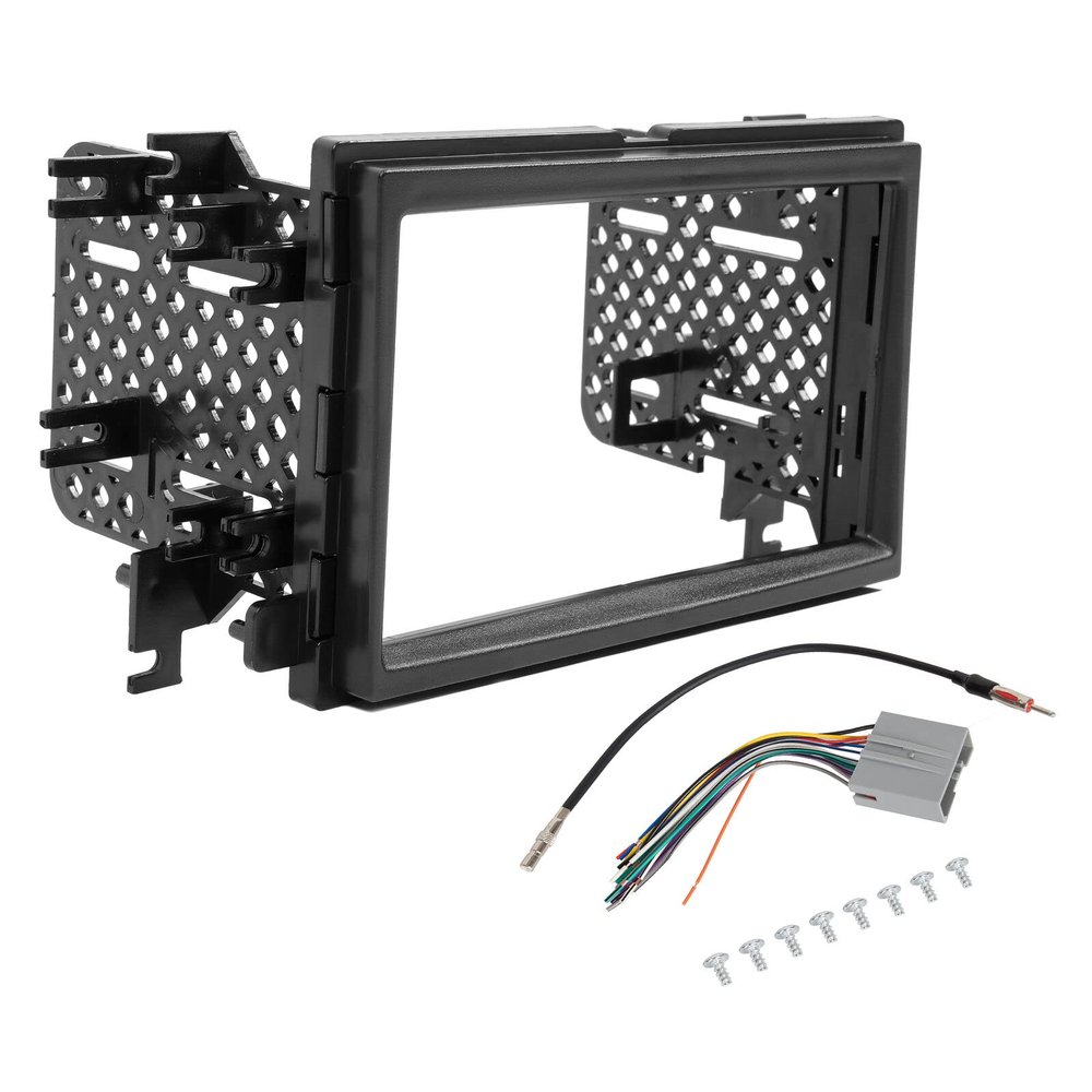 Car Radio Stereo Double Din Dash Kit W/harness For Ford F250/F350/F450/F550 05-07