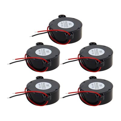 DC 3-24V 100dB Active Electronic Buzzer Alarm Sounder Intermittent Sound Beep Speaker 5Pcs,Aicosineg