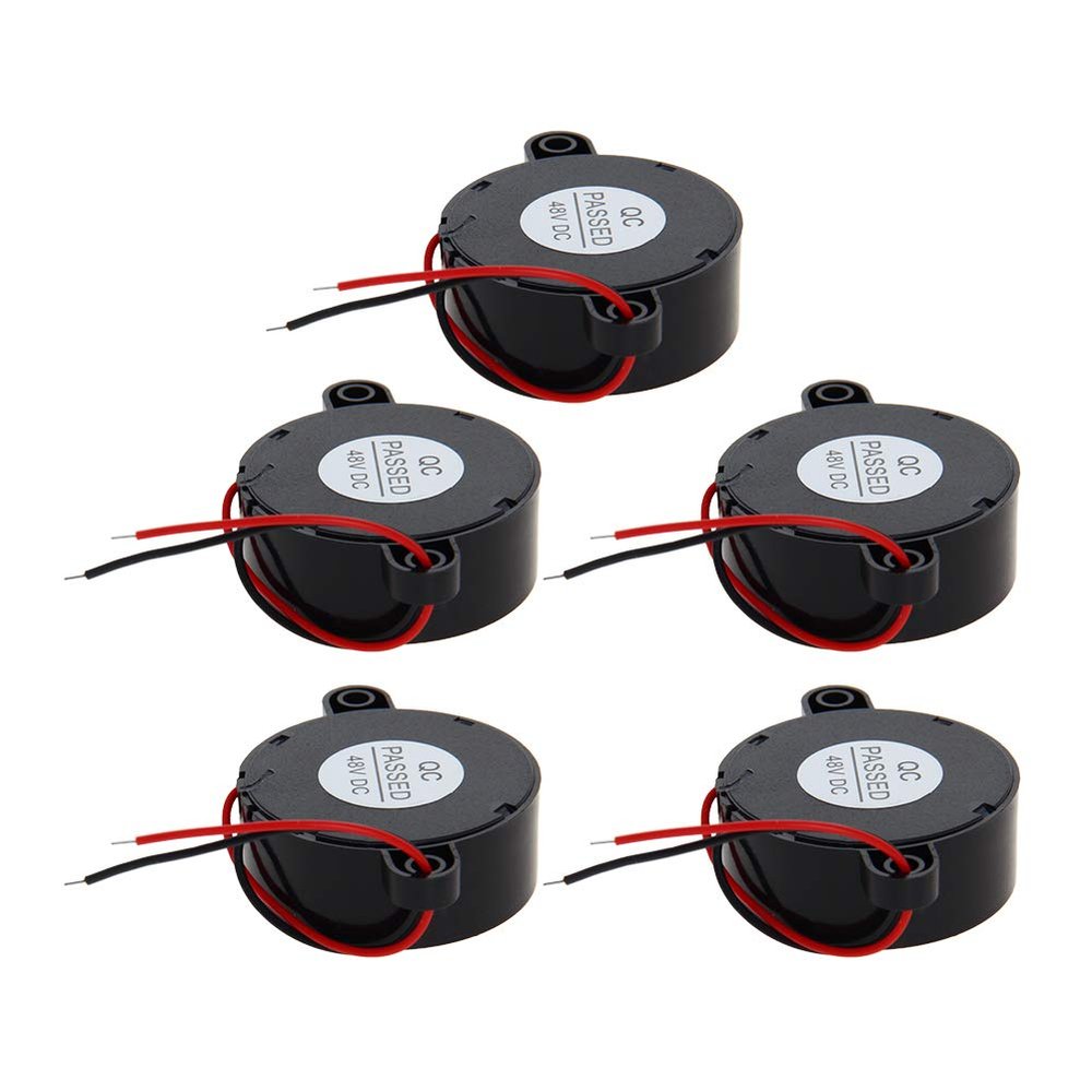 DC 3-24V 100dB Active Electronic Buzzer Alarm Sounder Intermittent Sound Beep Speaker 5Pcs,Aicosineg