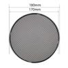 4Pcs 7.5inch /188mm Speaker Grill Mesh Decorative Circle Woofer Guard Protector Cover Audio Accessories Black Grill Silver Trim,Aicosineg view 3