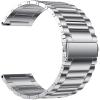 Compatible for TouchElex Smartwatch Band, Lamshaw Quick Release Stainless Steel Metal Straps Compatible with TouchElex 1.75 inch Smart Watch Harley/Deeprio 1.69" 43mm Watch (Silver) view 3