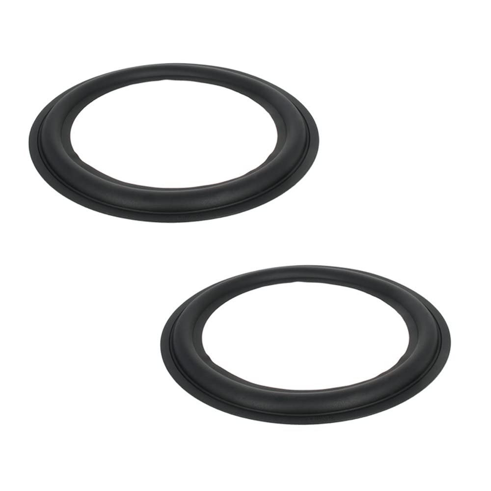 8 Inch Speaker Rubber Edge Surround Rings Replacement Parts for Speaker Repair or DIY 2Pcs,Aicosineg