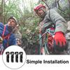 iplusmile Hardhat Headlamp Clips 8 Pcs Non-Slip Helmet Light Holders Lightweight Hard Hat Accessories Secure Grip Easy Install for Construction Safety view 3