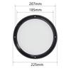 9inch /225mm Speaker Grill Mesh Decorative Circle Woofer Guard Protector Cover Audio Accessories White Metal Trim,Aicosineg view 3