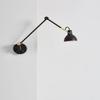 SEEDDESIGN LAITO Gentle Wall Sconce matt Black + Champagne Gold view 2