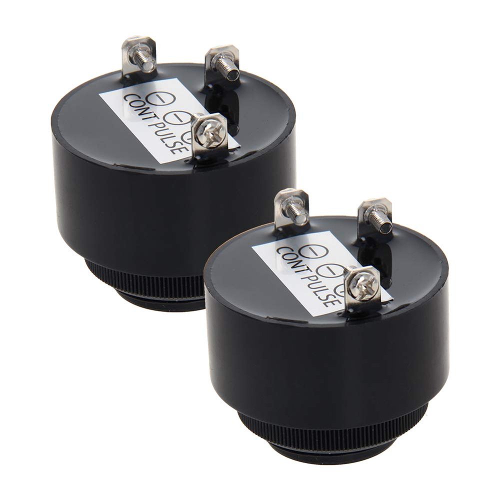 DC 12V 90dB Active Electronic Buzzer Alarm Sounder Intermittent Sound Beep Speaker 2Pcs,Aicosineg