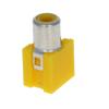 Aicosineg 30Pcs PCB Panel Mount Single RCA Socket Female Jack Audio Video AV Connector Yellow RCA-101 view 2