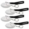 Safe Sound Personal Alarm 4 Pack 120DB Personal Security Alarm Keychain with LED Lights, Emergency Safety Alarm for Women, Men, Children, Elderly White,Aicosineg view 1