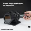 SeaFrogs Waterproof Housing Waterproof Case w/Vacuum Pump VPS-100 & 6 inch Wide Angle Dome Port Kit for Sony A7R IV A7R4 view 3