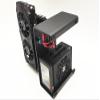 EDIY Personalized Open PC Case itx Computer Chassis All-Aluminum Modified Platform Mini Cooling DTX ITX Test Bench Vertical Support SFX SFXL Power Supply view 3